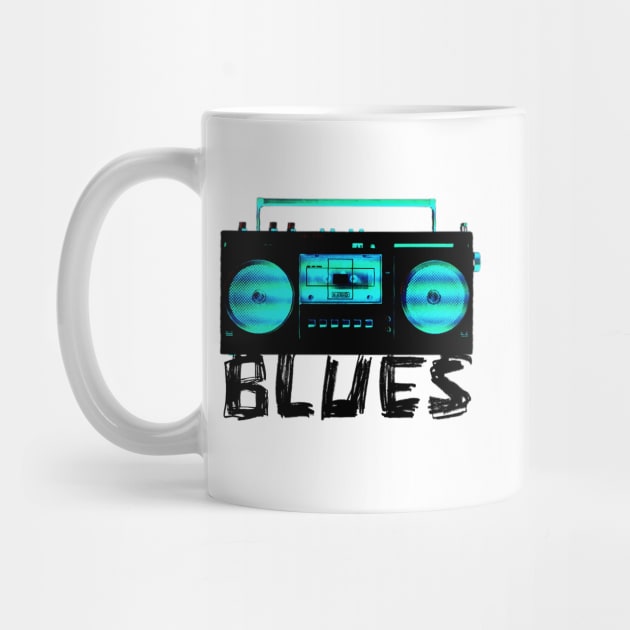 Blues Rock Radio for Blues Music by badlydrawnbabe